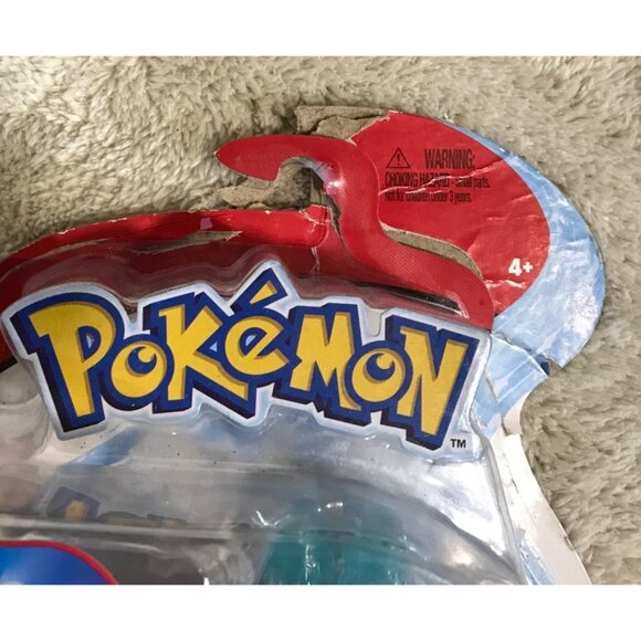 Pokemon Blastoise Battle Figure With Deluxe Action New Box Damaged - Picture 4 of 6